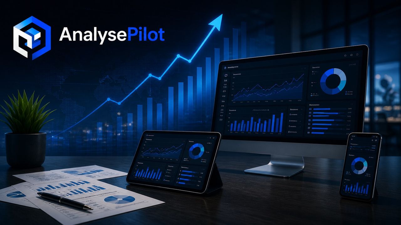 AnalysePilot Übersicht: Kennzahlen, Dashboards und Auswertungen in Echtzeit