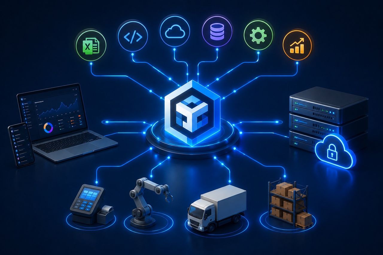 Vernetzte System-Vorteile: Alle Module arbeiten zusammen